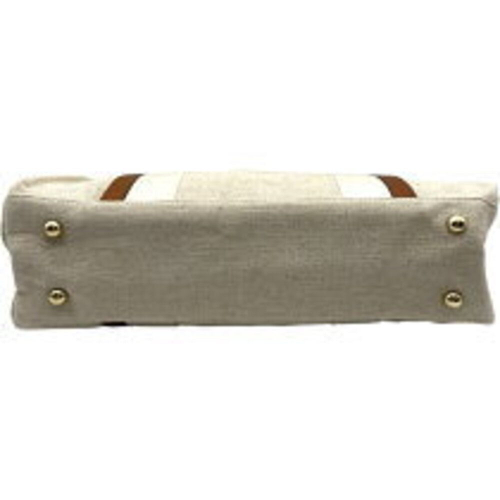 Chloe logo White canvas leather bag diaper - Picture 4 of 11
